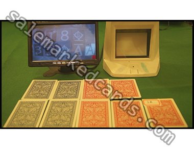 Cartes marquées fluorescentes