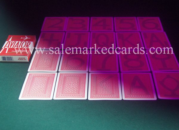 Aviator cartes marquées